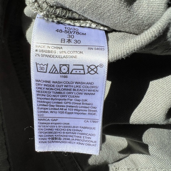 Gap Women’s Skinny Olive Green Denim Jeans - Picture 6 of 7